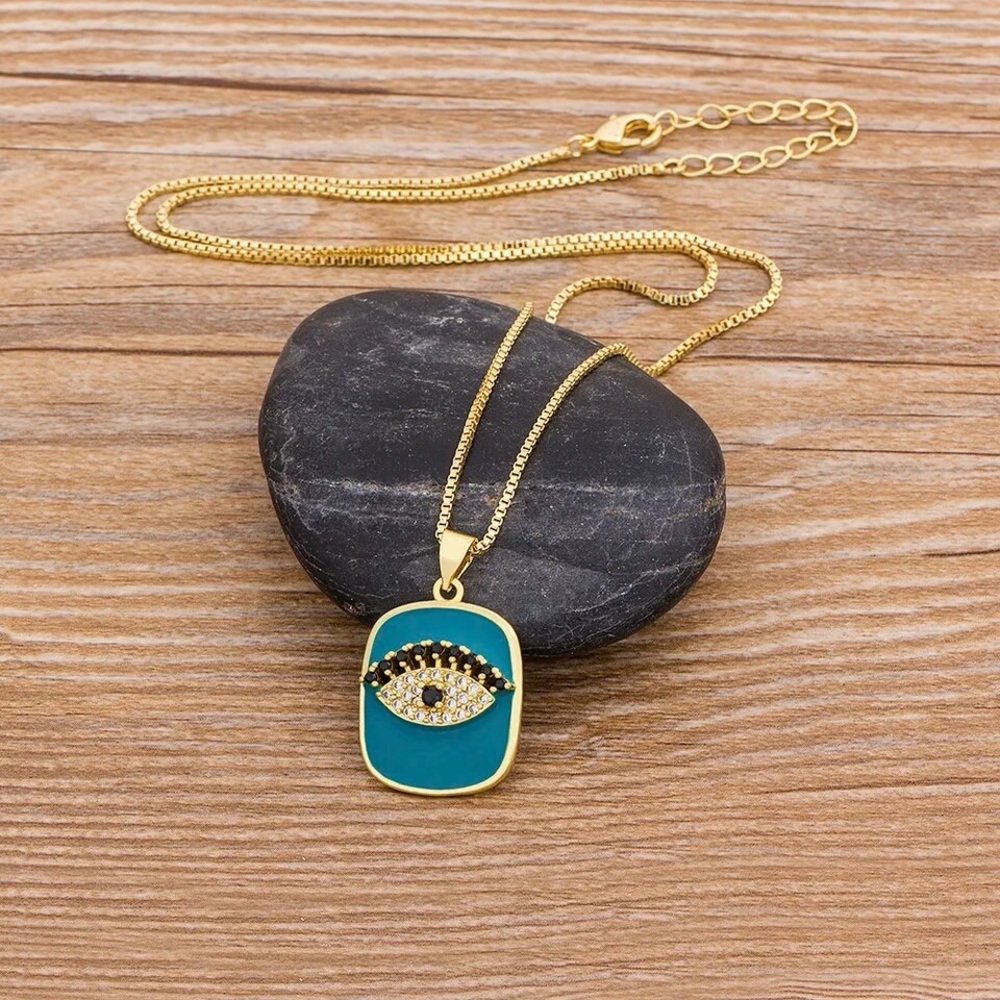 Evil eye pendant